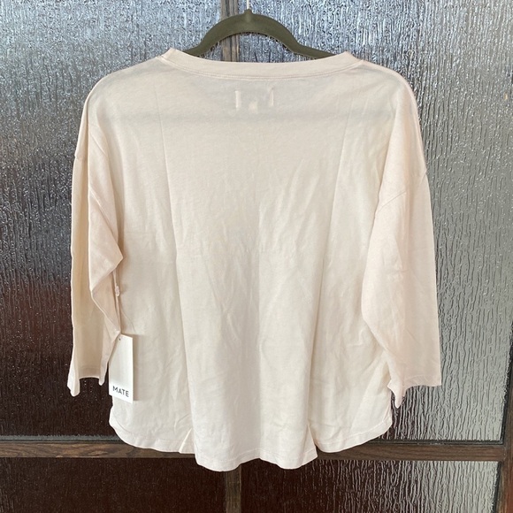 MATE the Label “Girlfriends” 3/4 Tee | Medium | Bone - Picture 3 of 3